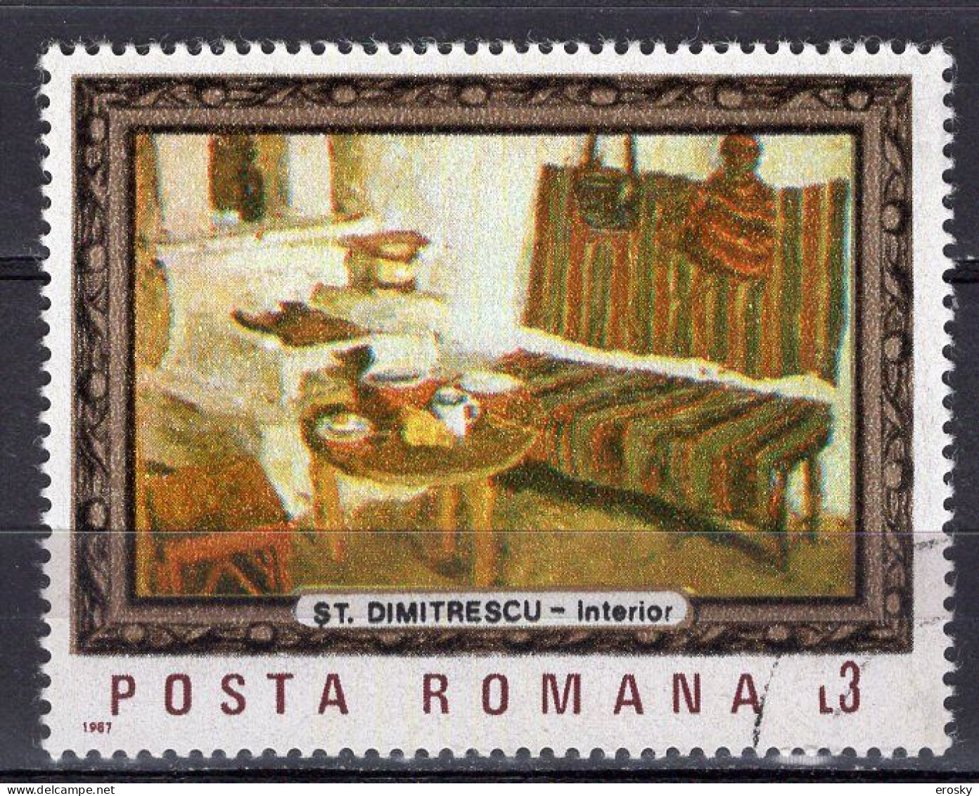 S1515 - ROMANIA ROUMANIE Yv N°3733 - Gebraucht