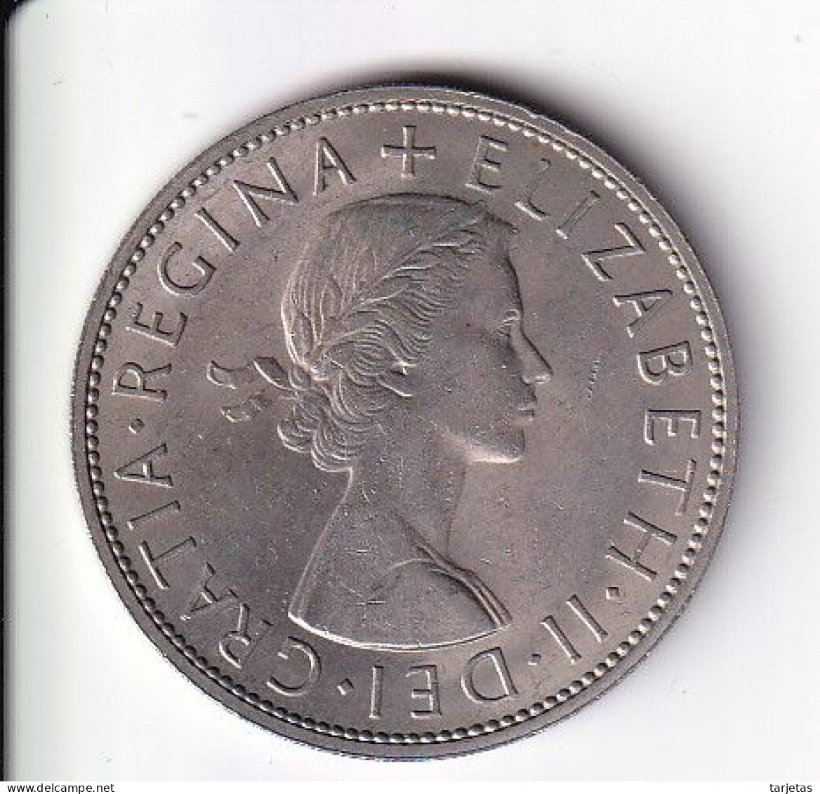 MONEDA DE GRAN BRETAÑA DE 1/2 CROWN DEL AÑO 1967  (COIN) ELIZABETH II - K. 1/2 Crown