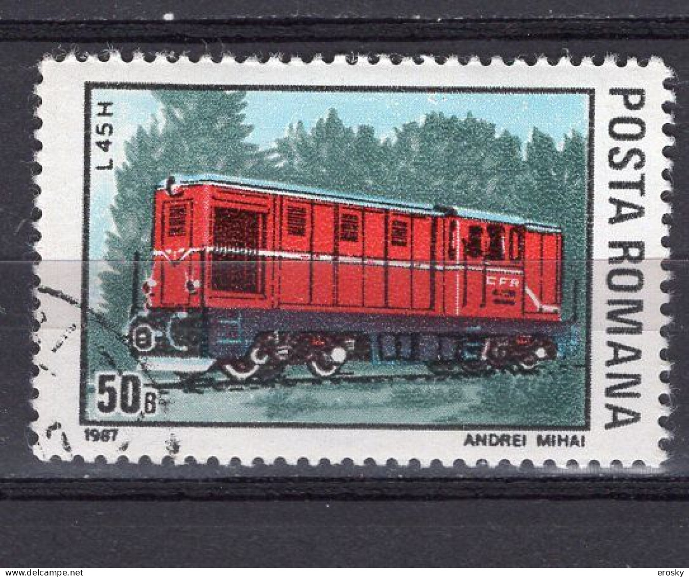 S1532 - ROMANIA ROUMANIE Yv N°3756 - Gebraucht