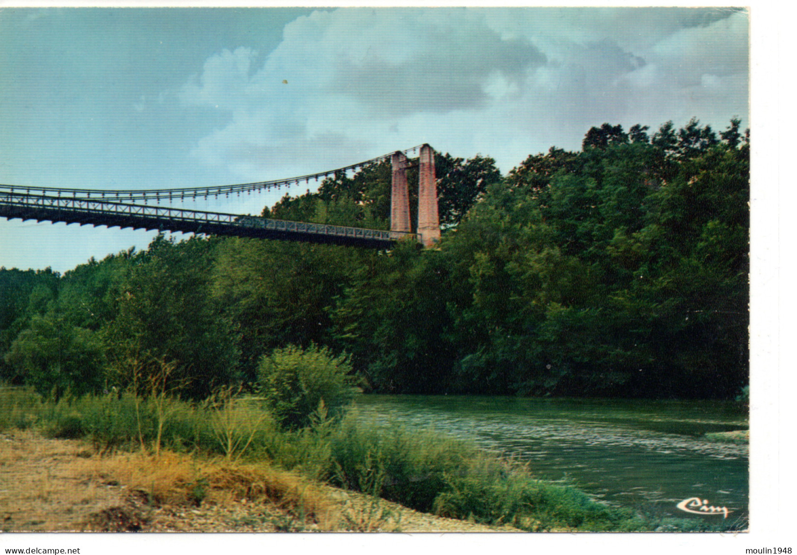 81 Saint Sulpice La Pointe Tarn Edition CIM Pont Suspendu Sur L'Agout - Saint Sulpice