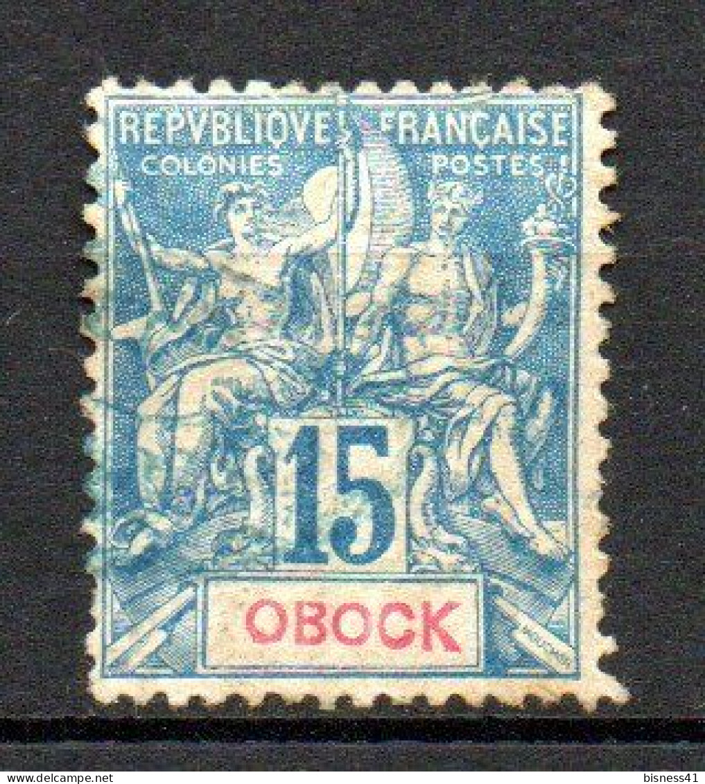 Col33 Colonie Obock N° 37 Oblitéré Cote : 12,50 € - Used Stamps