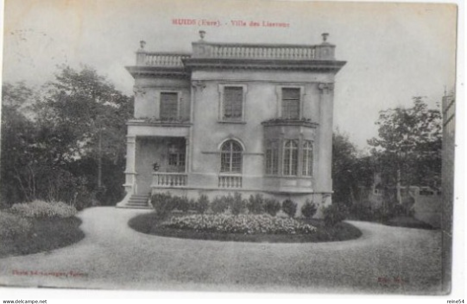 27 - MUIDS (Eure) Villa Des Liserons - Circulé -Phot. Ed; LAVERGNE, Vernon - Muids