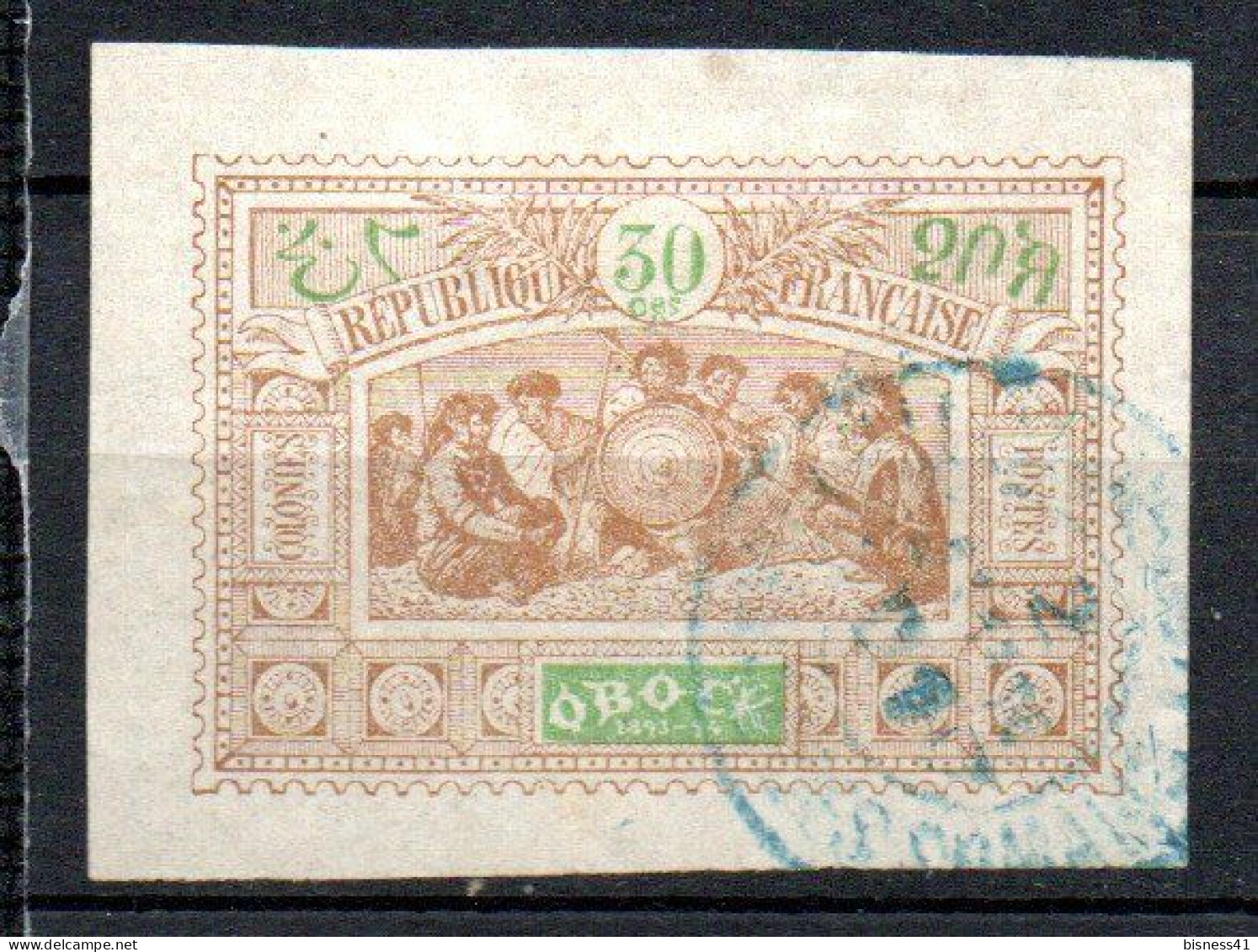 Col33 Colonie Obock N° 55 Oblitéré Cote : 19,00 € - Used Stamps