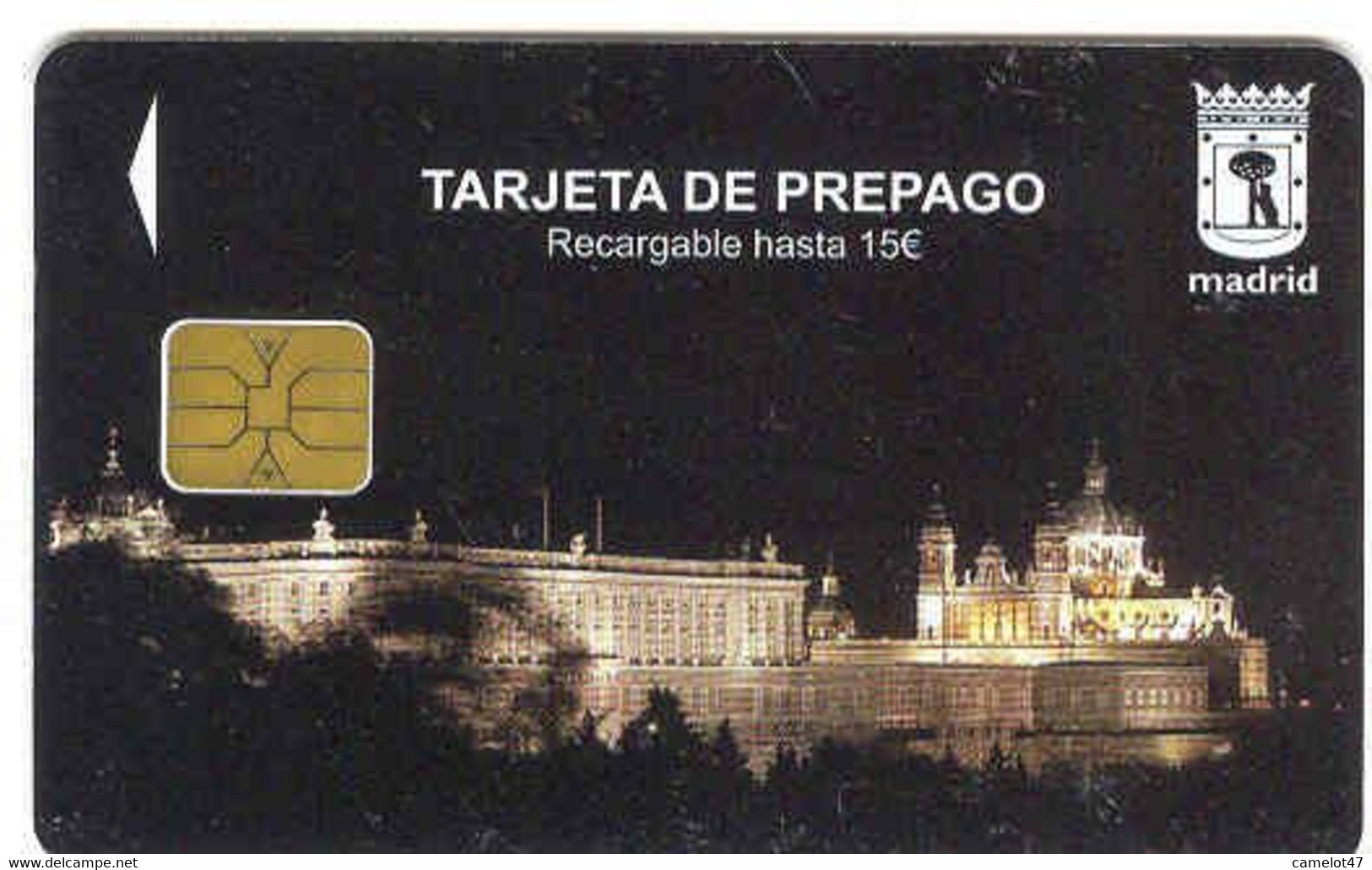 Carte à Puce De Stationnement, Madrid, Espagne, # Varios-67 - Other & Unclassified