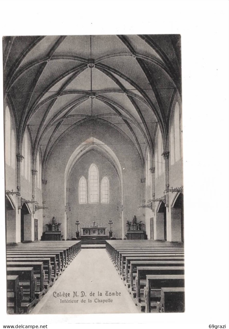 Kain Collège ND De La Tombe Intérieur De La Chapelle - Doornik