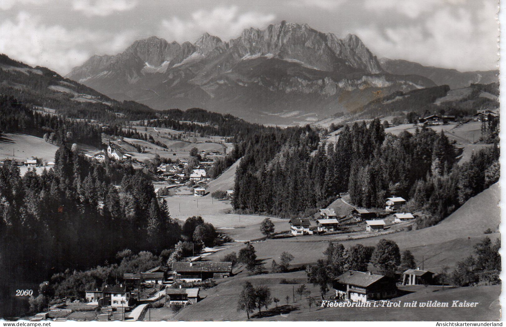 Fieberbrunn Mit Wildem Kaiser 1968 (12606) - Fieberbrunn