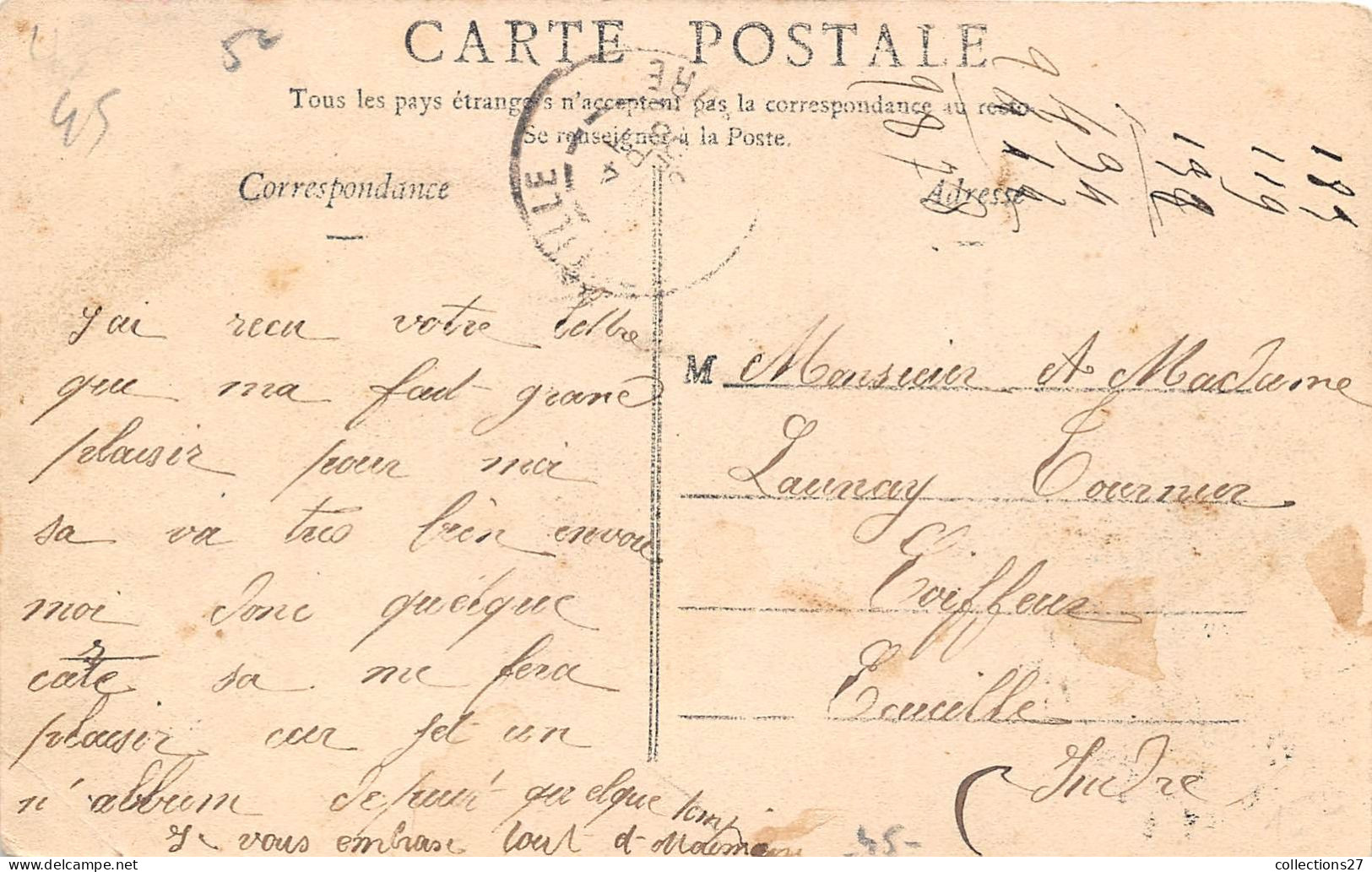 LOT DE 210 CARTES POSTALES ANCIENNES ORLEANS-  ( QUELQUES EXEMPLES )