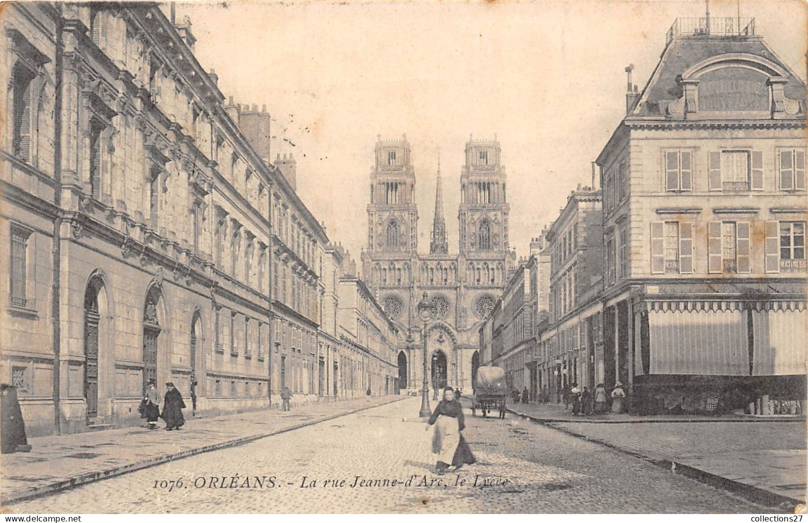 LOT DE 210 CARTES POSTALES ANCIENNES ORLEANS-  ( QUELQUES EXEMPLES )