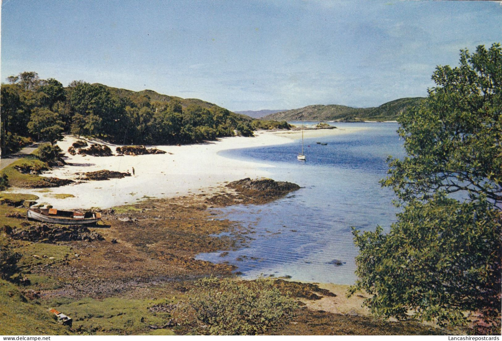 Postcard The White Sands Of Morar Inverness - Shire My Ref B26183 - Inverness-shire