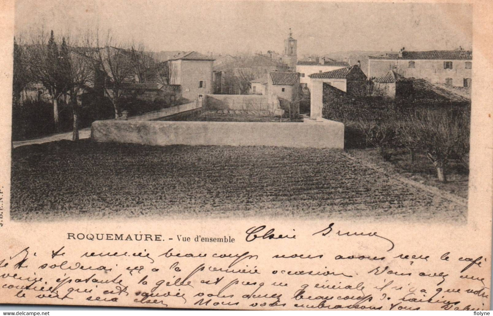 Roquemaure - Vue D'ensemble Du Village - Roquemaure