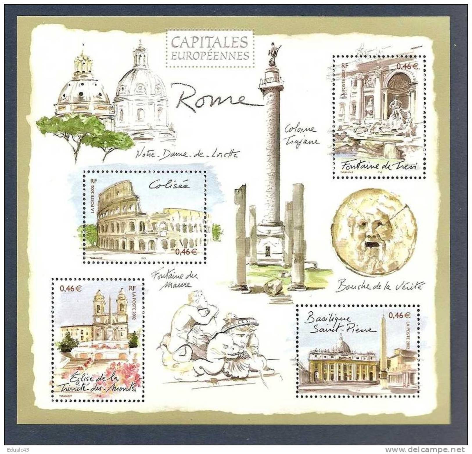 FRANCE - Année Complète 2002 - NEUF LUXE ** 97 Timbres - SUPERBE - 2000-2009