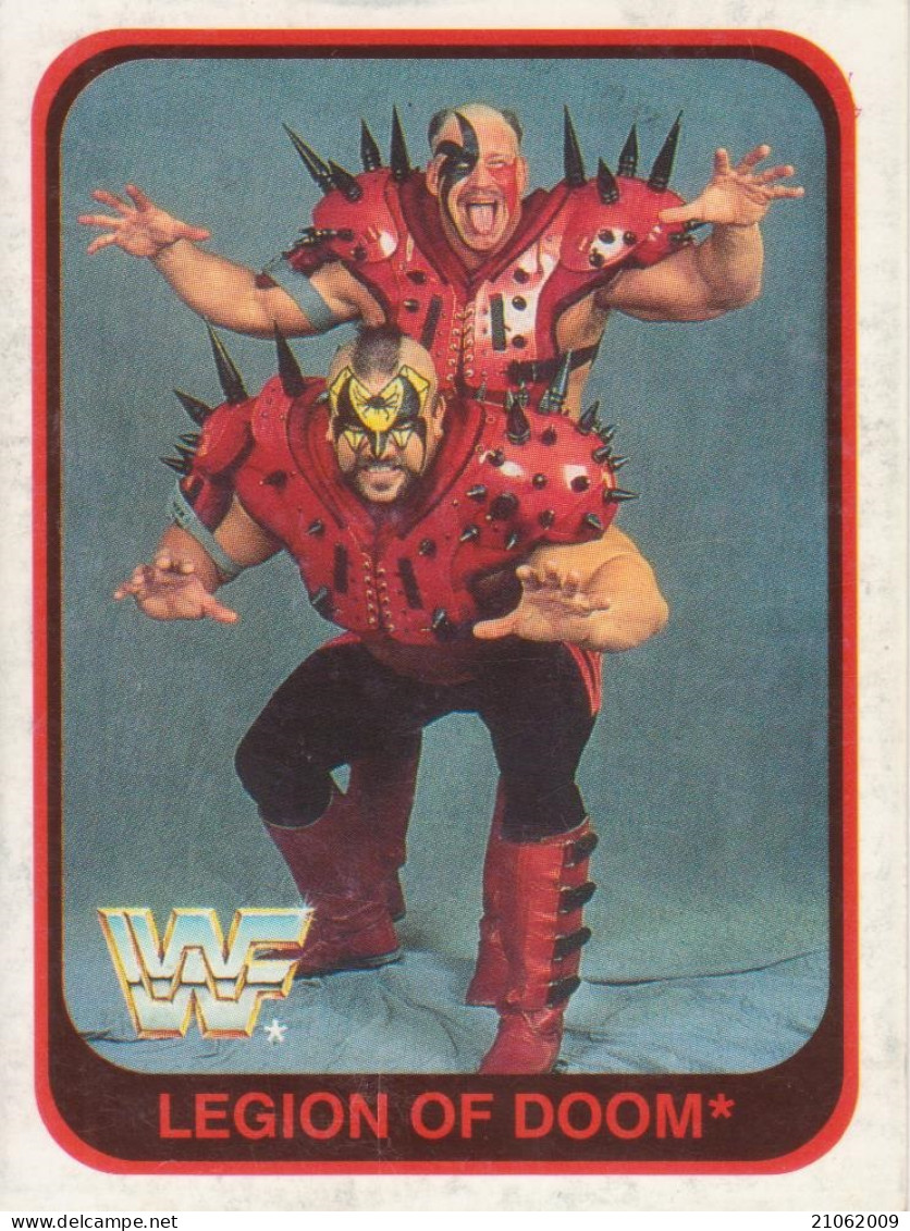 75/150 LEGION OF DOOM - WRESTLING WF 1991 MERLIN TRADING CARD - Trading-Karten