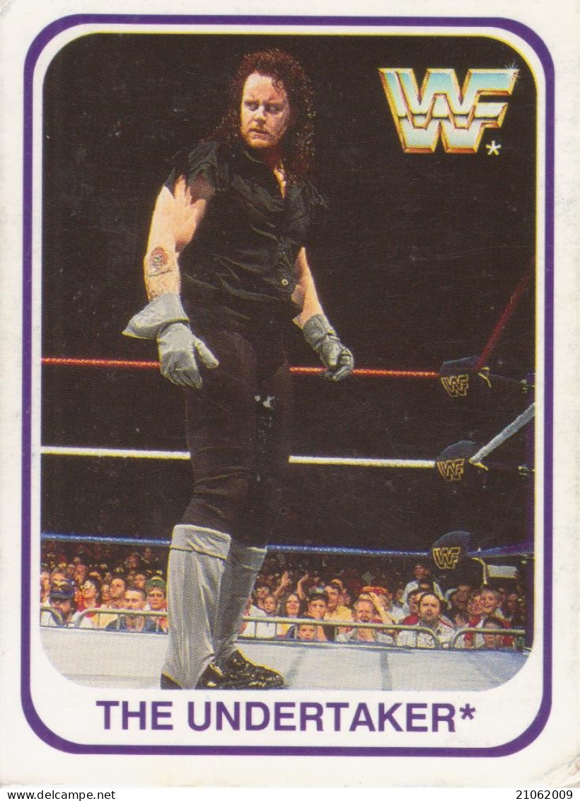 118/150 THE UNDERTAKER - WRESTLING WF 1991 MERLIN TRADING CARD - Trading Cards
