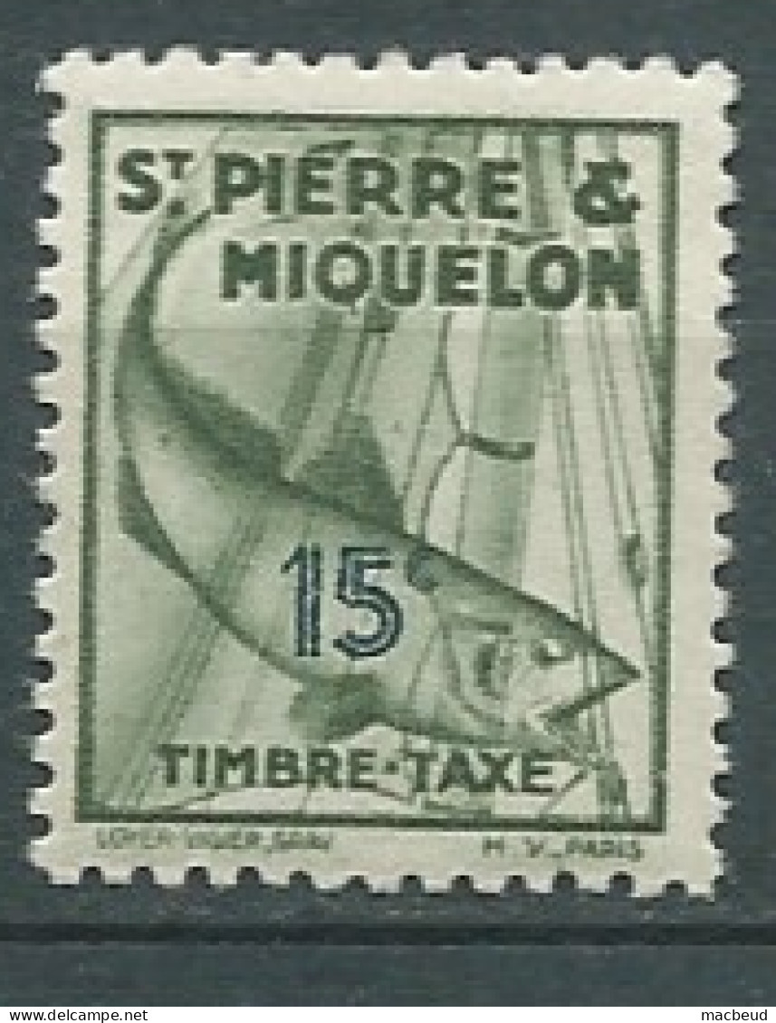 Saint Pierre Et Miquelon  - Yvert N°34  **  - Pa 25331 - Strafport