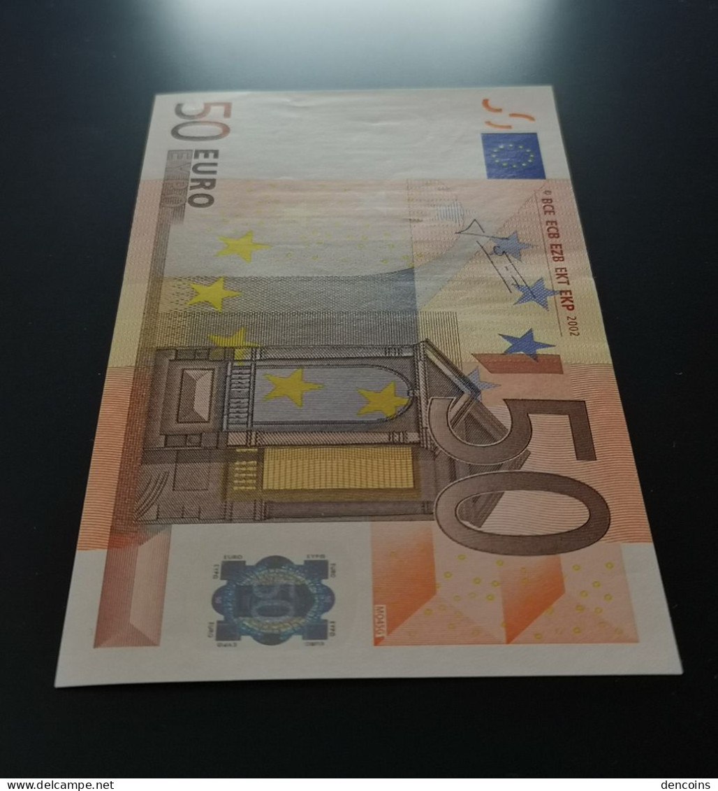 50 EURO  SPAIN ESPAÑA 2002 MO45  TRICHET UNC - 50 Euro