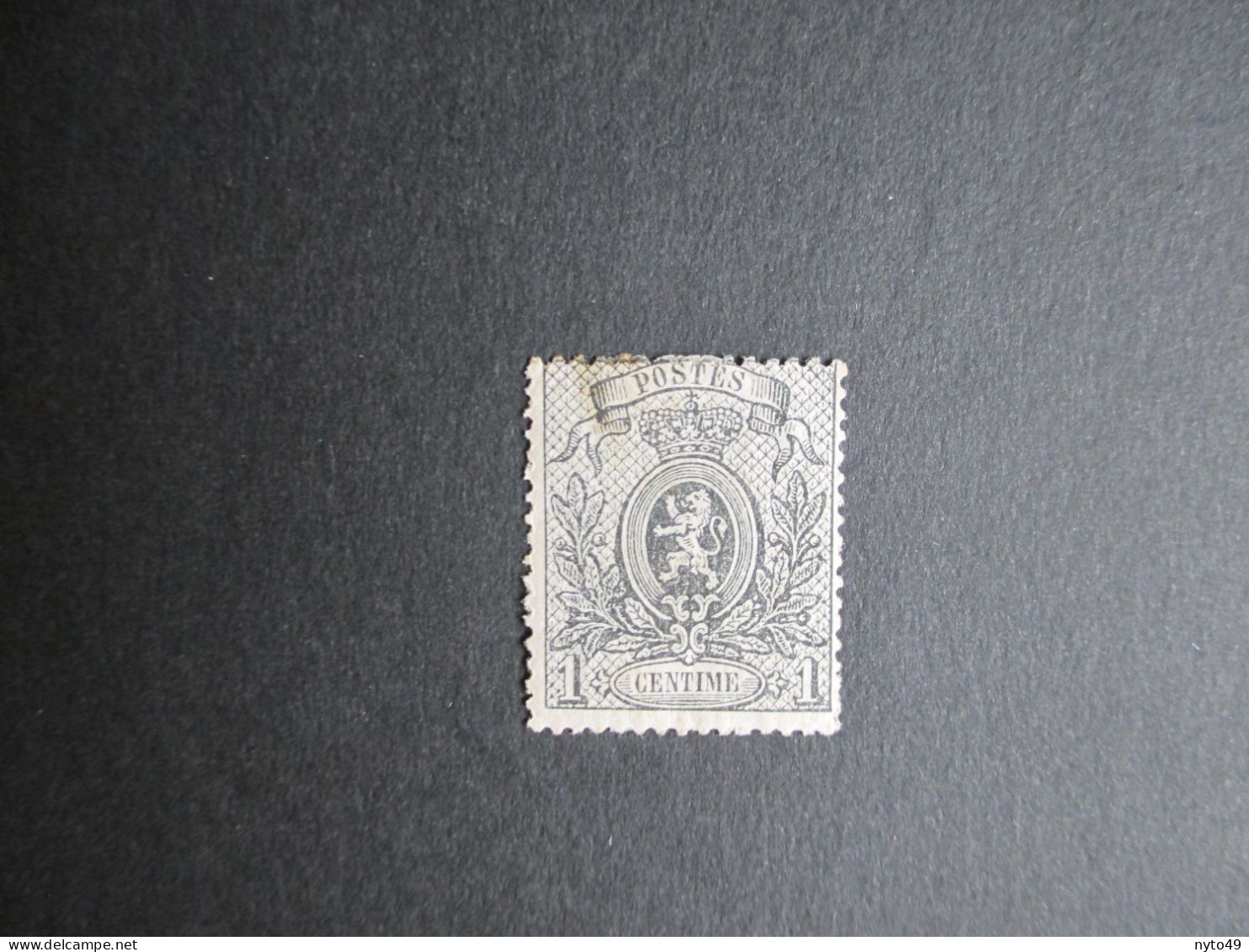 Nr 23A - Kleine Leeuw MH* - OCB € 63 à 5 % - 1866-1867 Coat Of Arms