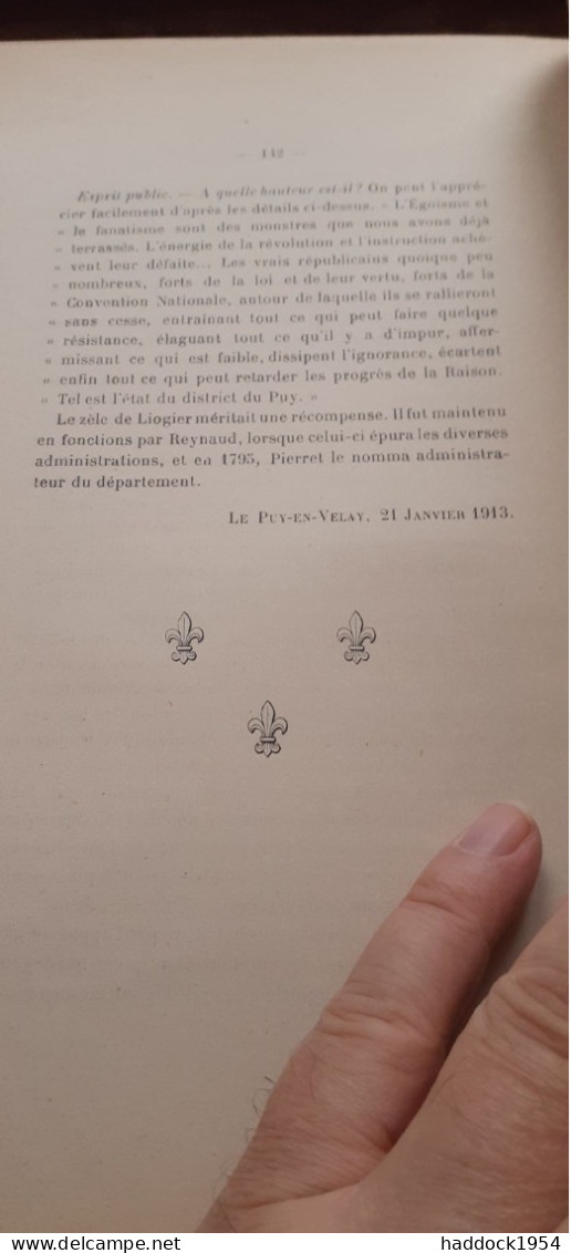 Les Jacobins Au PUY GUSTAVE ARSAC Badiou-amant 1913 - Auvergne