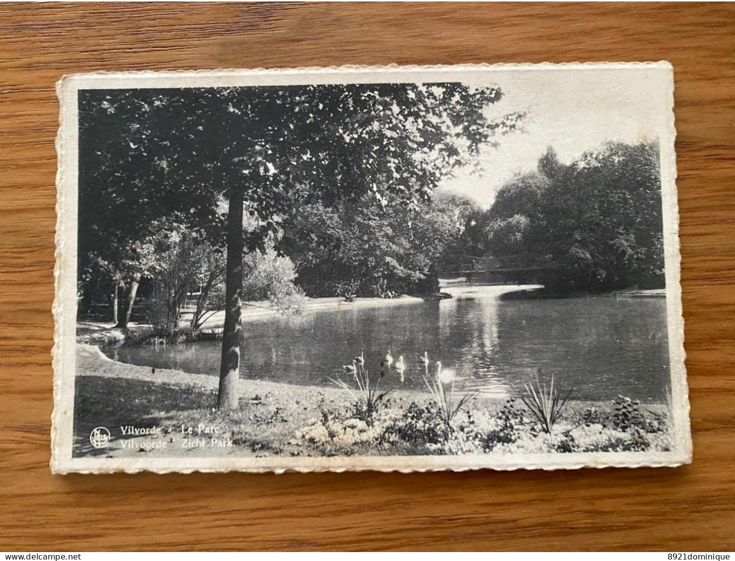 VILVOORDE - VILVORDE - Zicht Park - Le Parc - Gelopen 1953 - Vilvoorde