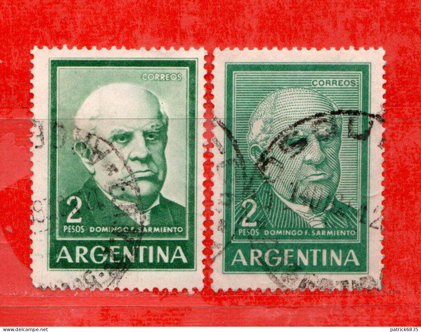 (Us.7) Argentina ° 1963-1964 - DOMINGO SARMIENTO. Yv. 662-693.  Oblitérer.  Come Scansione. - Oblitérés