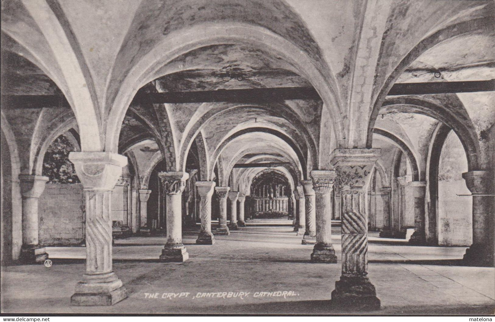 ROYAUME-UNI ANGLETERRE KENT THE CRYPT CANTERBURY CATHEDRAL - Canterbury