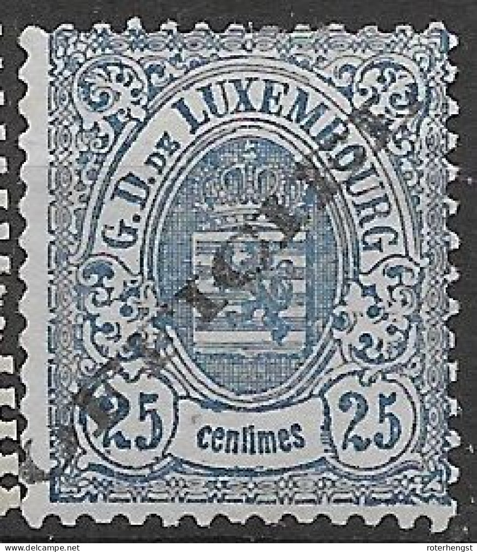 Luxembourg Mh * Broken O Official Stamp 15 Euros - Service