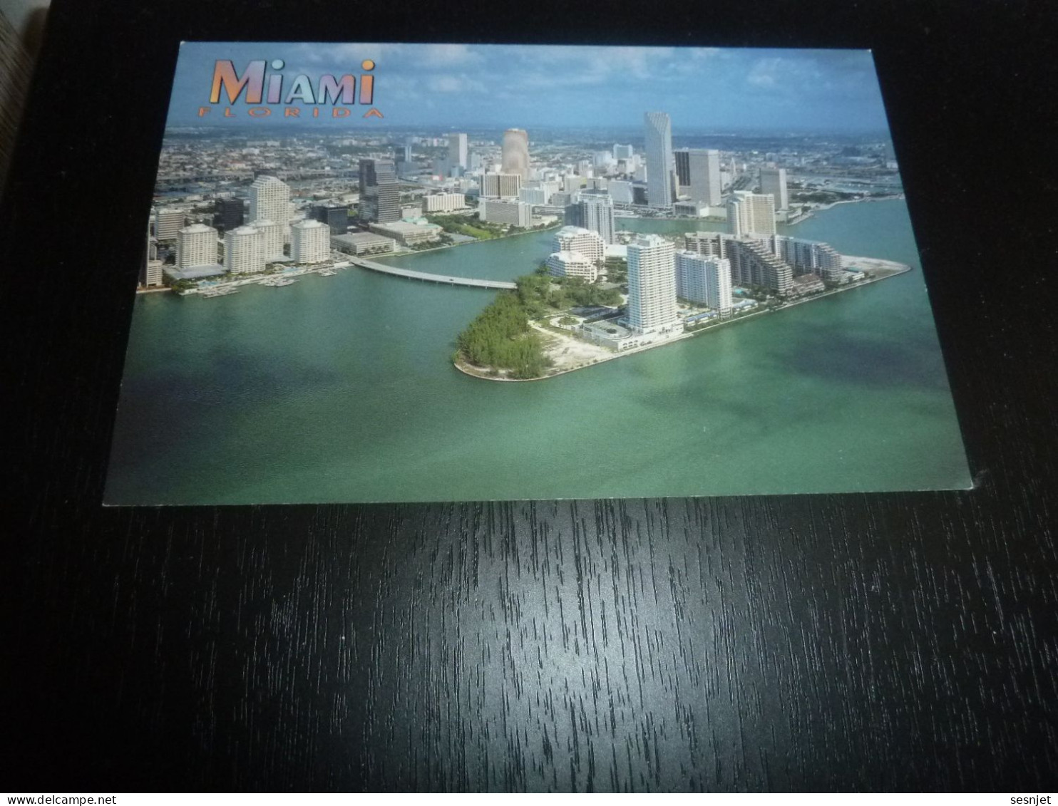 Downtown Miami Along Biscayne Bay - 46-Mi18Dg - Editions Scenic Florida - - Miami