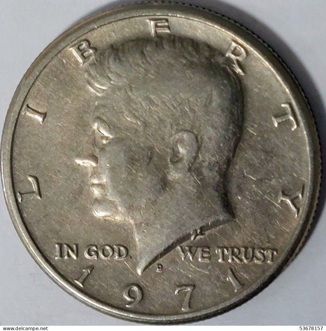 USA - ½ Dollar 1971 D, KM# 202b (#2184) - 1964-…: Kennedy