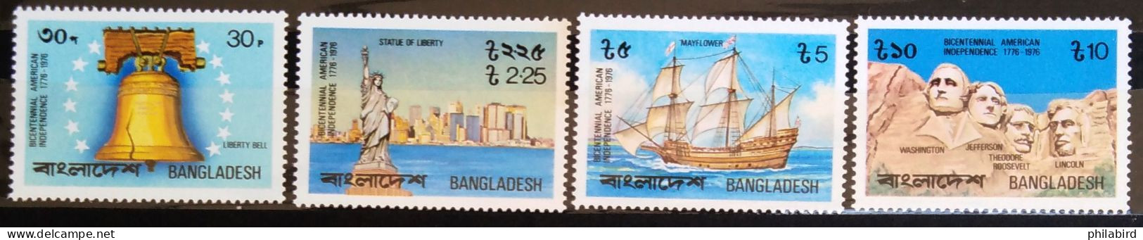 BANGLADESH                       N° 71/74                     NEUF** - Bangladesch