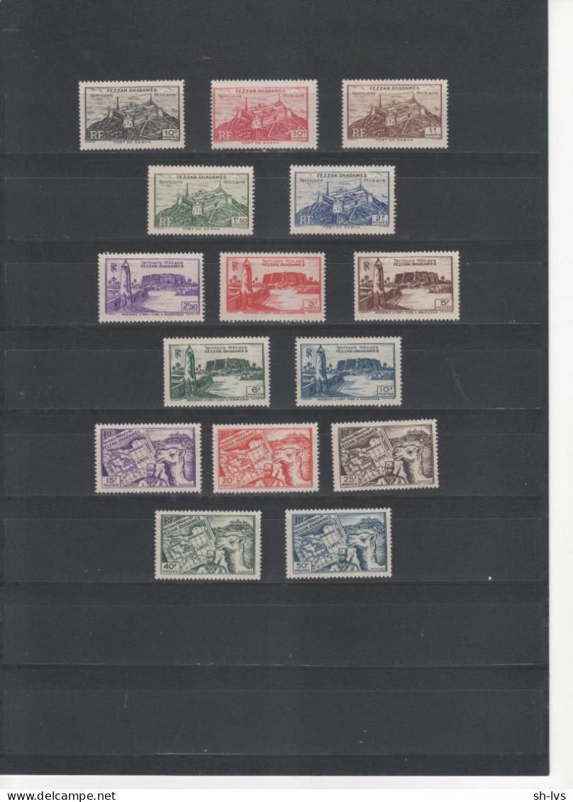 FRANSE KOLONIES - FEZZAN - 1946 - MILITAIR DOMEIN - Unused Stamps