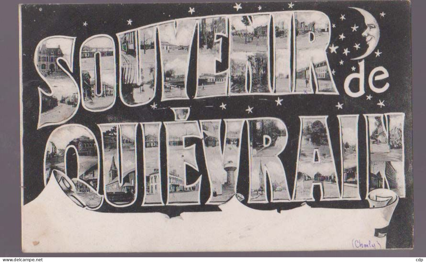 Cpa   Quievrain   Souvenir  1903 - Quiévrain