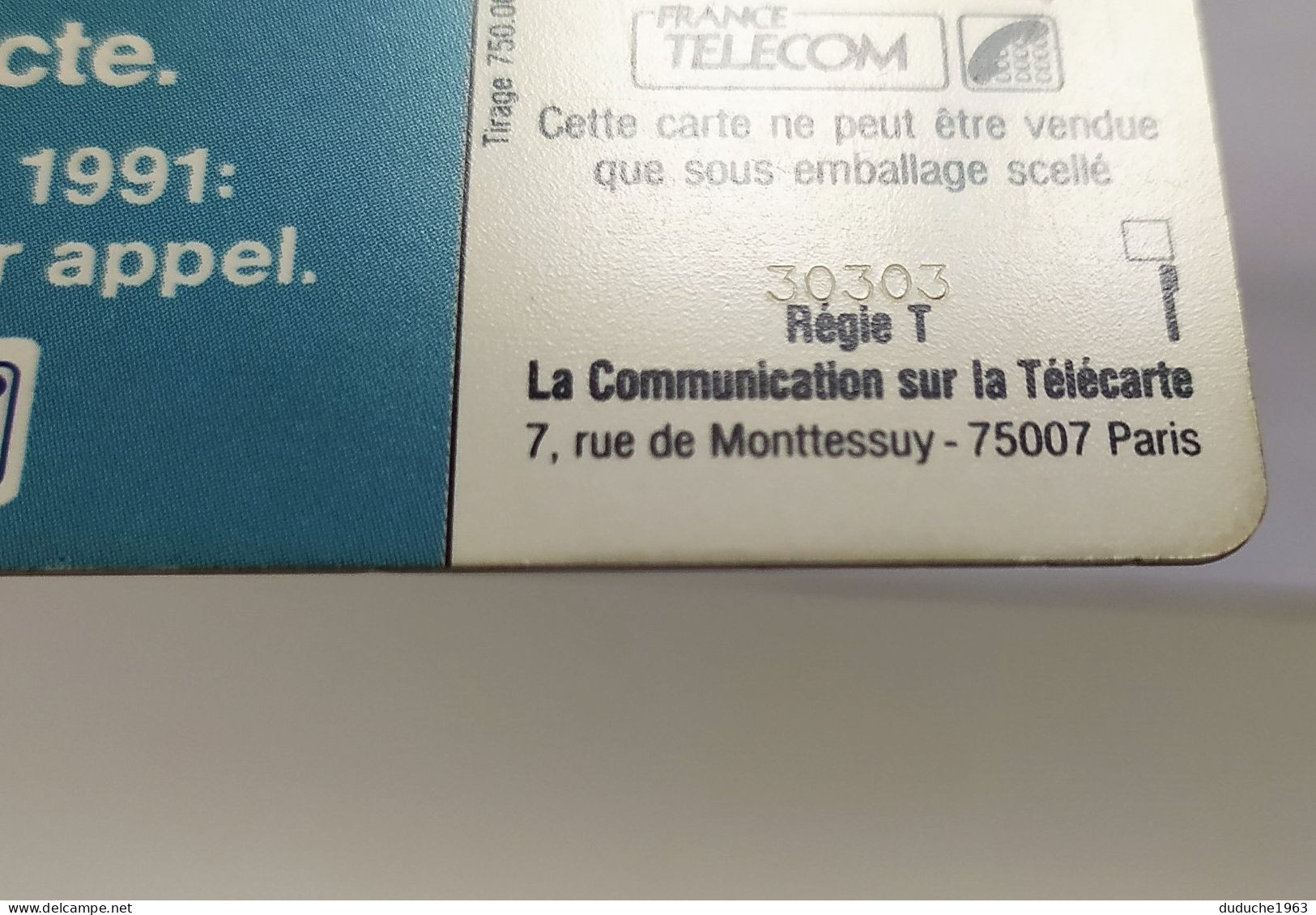 Télécarte France -  L'horloge Parlante - Non Classificati