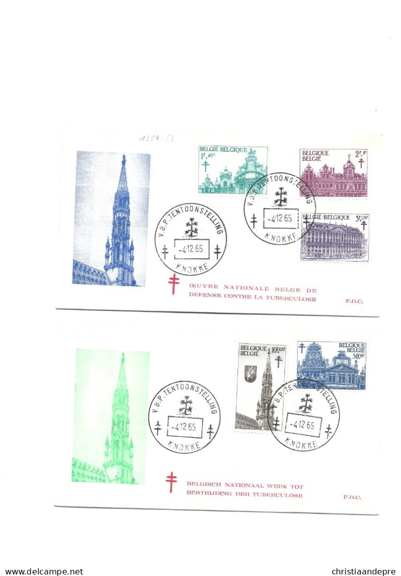 OBP FDC 1354-1358 - Ohne Zuordnung