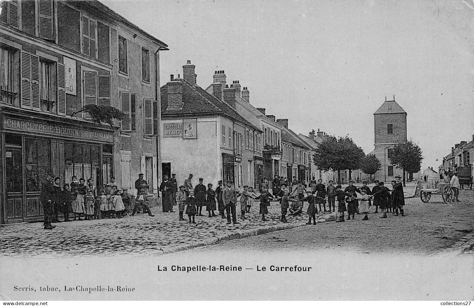 77-LA-CHAPELLE-LA-REINE- LE CARREFOUR - La Chapelle La Reine