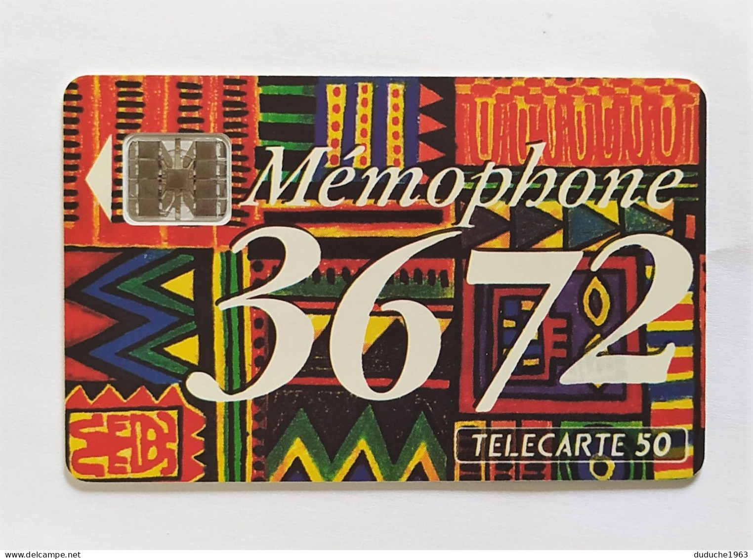 Télécarte France -  Mémophone 3672 - Non Classificati