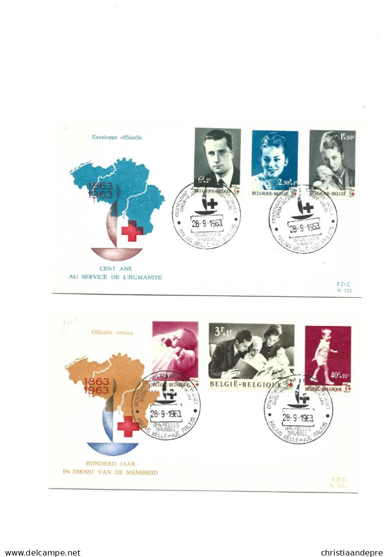 OBP FDC 1262-1266/1268 - Non Classés