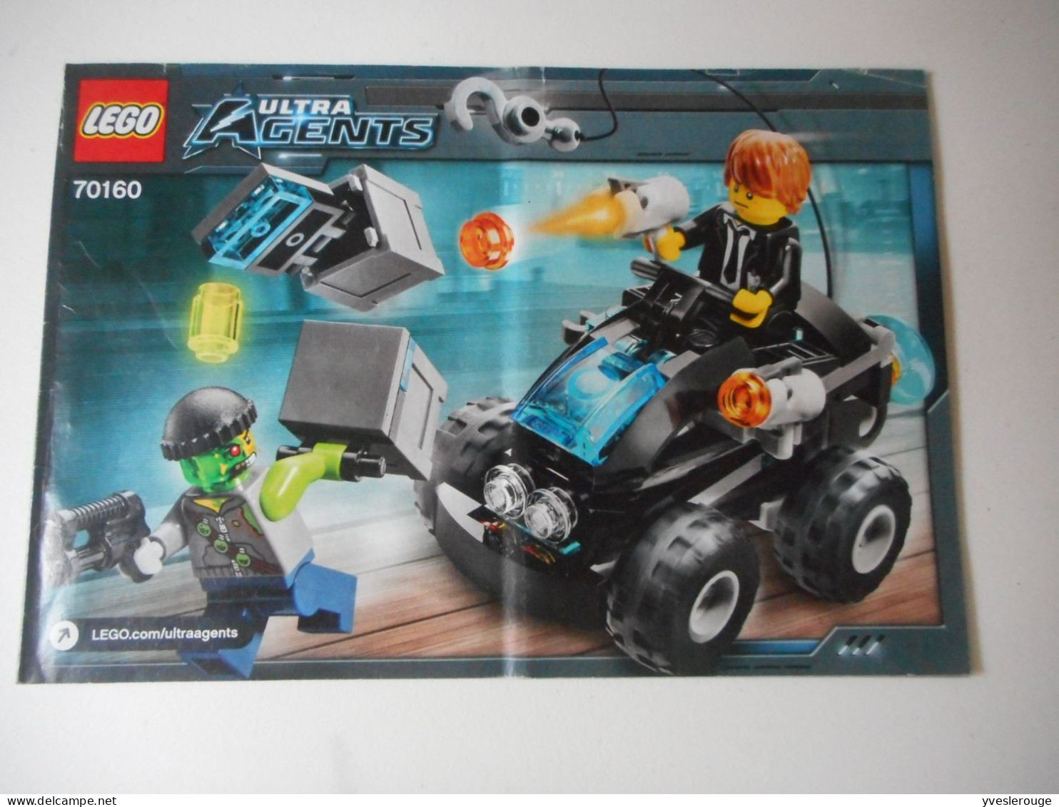 CATALOGUE NOTICE MONTAGE  LEGO  SET 70160 ULTRA AGENTS - Cataloghi