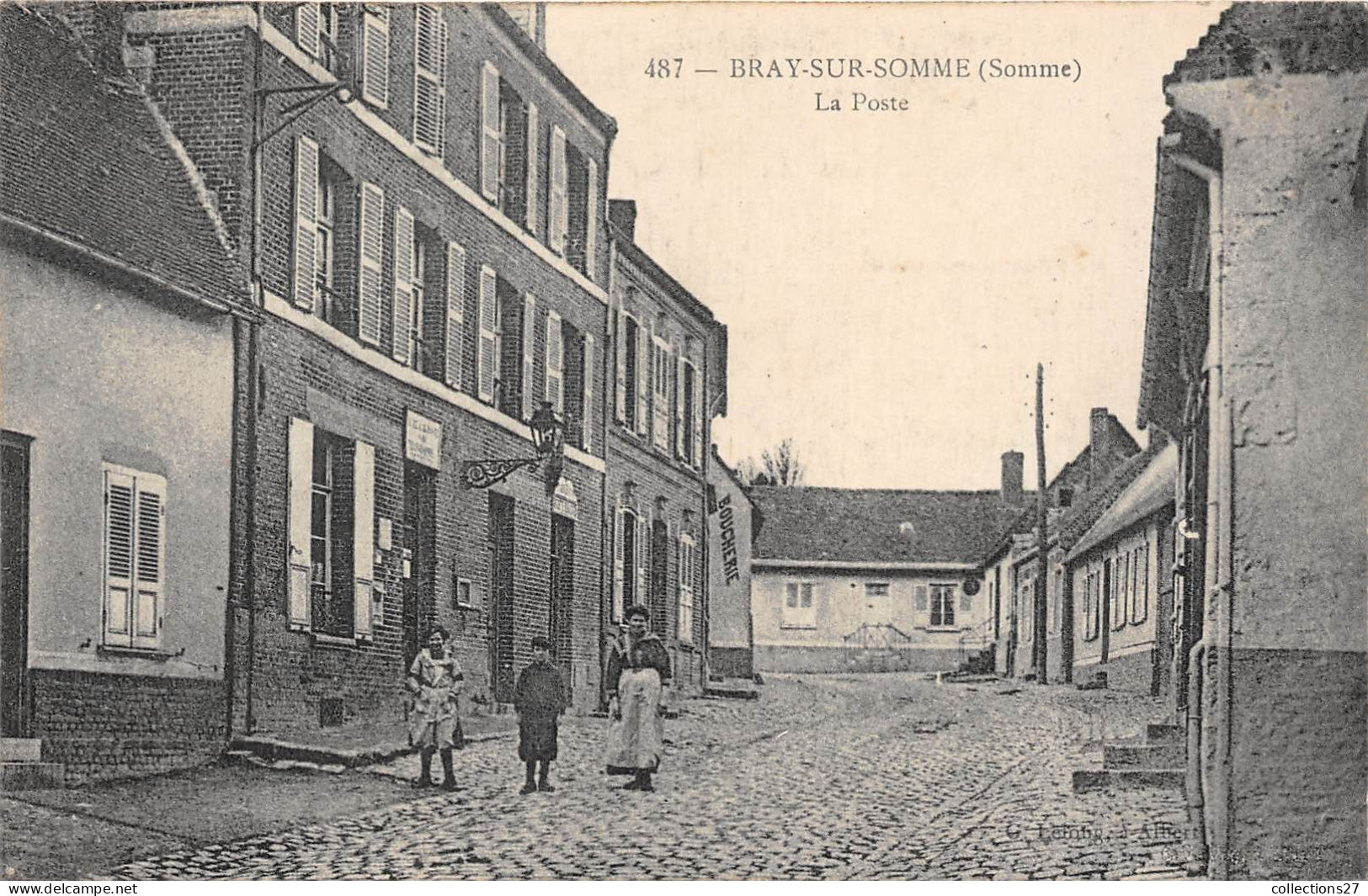 80-BRAY-SUR-SOMME- LA POSTE - Bray Sur Somme