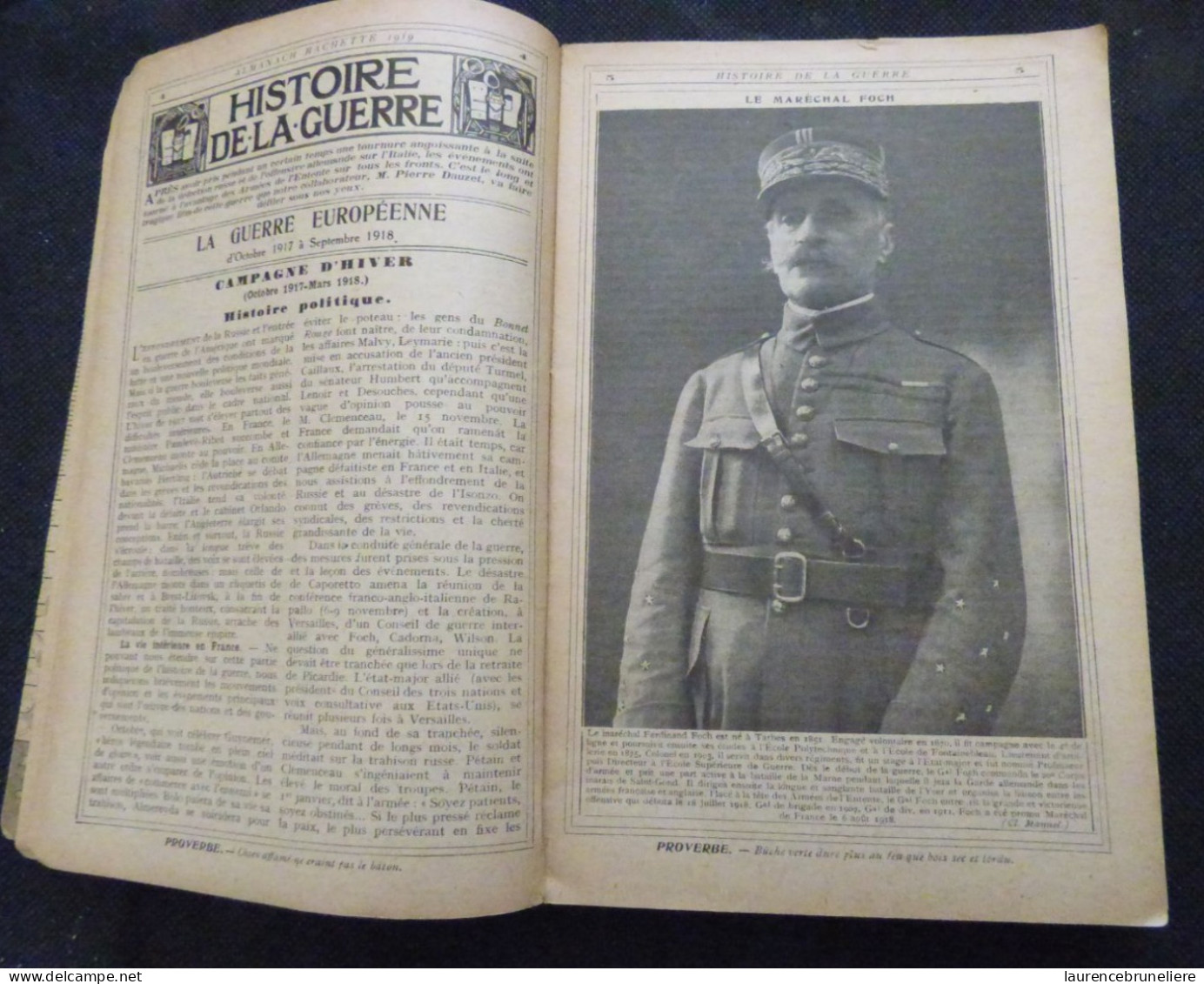ALMANACH HACHETTE DE LA VIE PRATIQUE  1919 - Enciclopedias