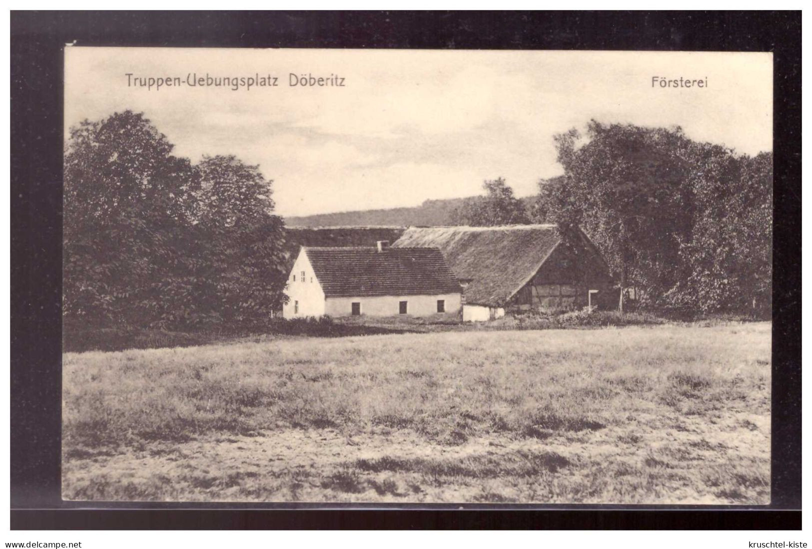 DT-Reich (021767) Propaganda Ak, Truppen Übungsplatz Döberitz, Försterei, Gelaufen 20.7.1910 - Dallgow-Doeberitz