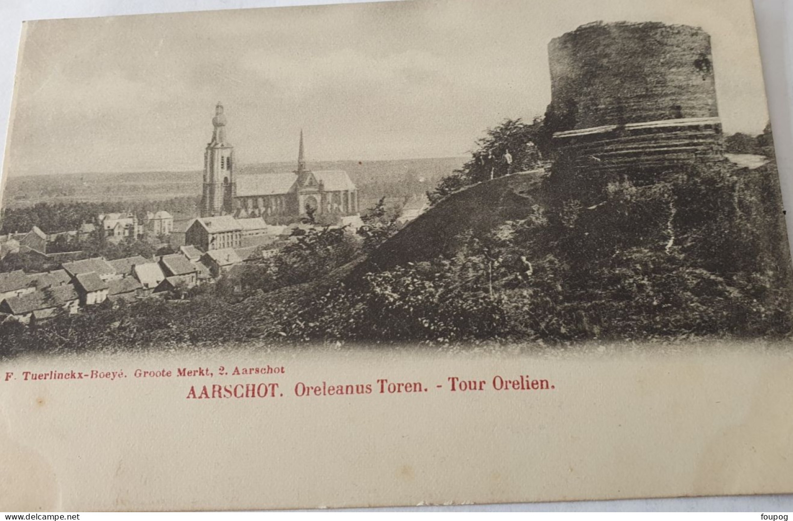 AARSCHOT ORELANUS TOREN TOUR ORELIEN PRECURSEUR DOS NON DIVISE 1902 - Aarschot