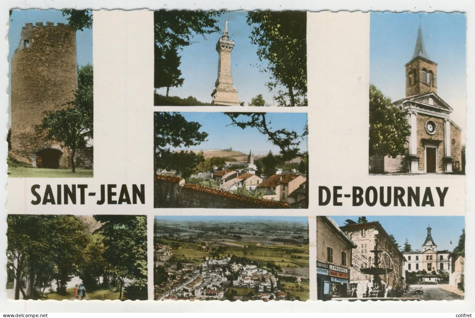 38 - Saint-Jean-de-Bournay -  Souvenir  -  Multivues - Saint-Jean-de-Bournay