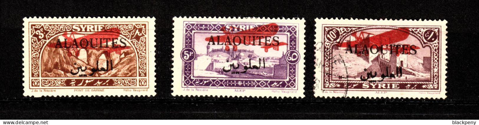 Alaouites PA N° 10 * 11 * 12 Oblitéré - Usados