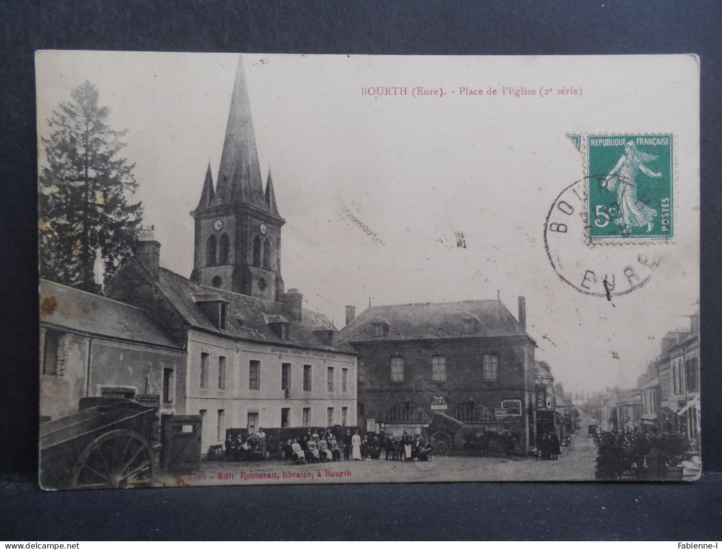 CPA - Bourth - Place De L'Eglise - Bourgtheroulde