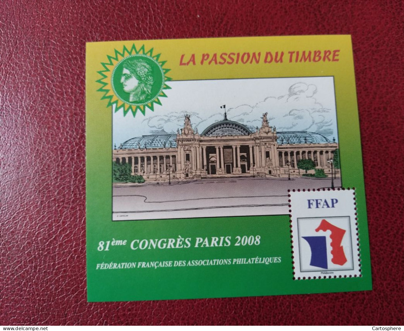 FFAP-2008 N°2** GRAND PALAIS PARIS - FFAP