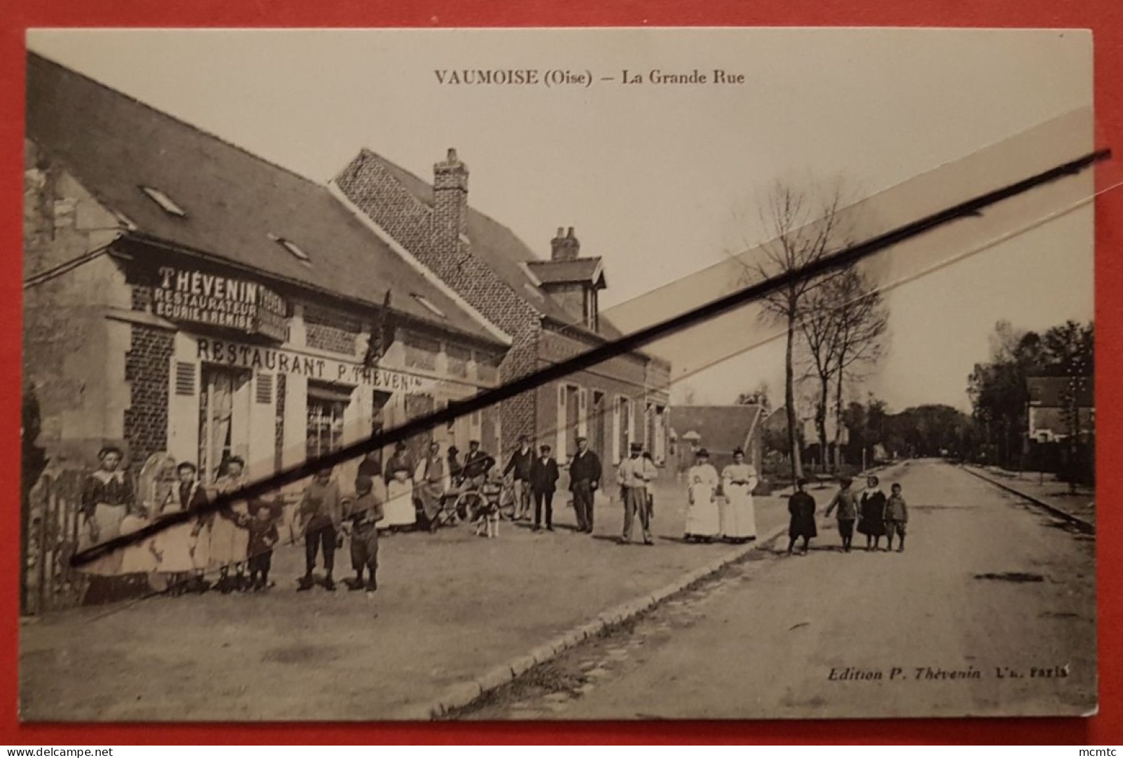 CPA -  Vaumoise -(Oise) - La Grande Rue - Vaumoise