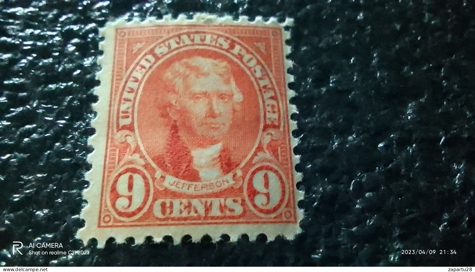 USA-1919--23         9C             UNUSED- - Unused Stamps