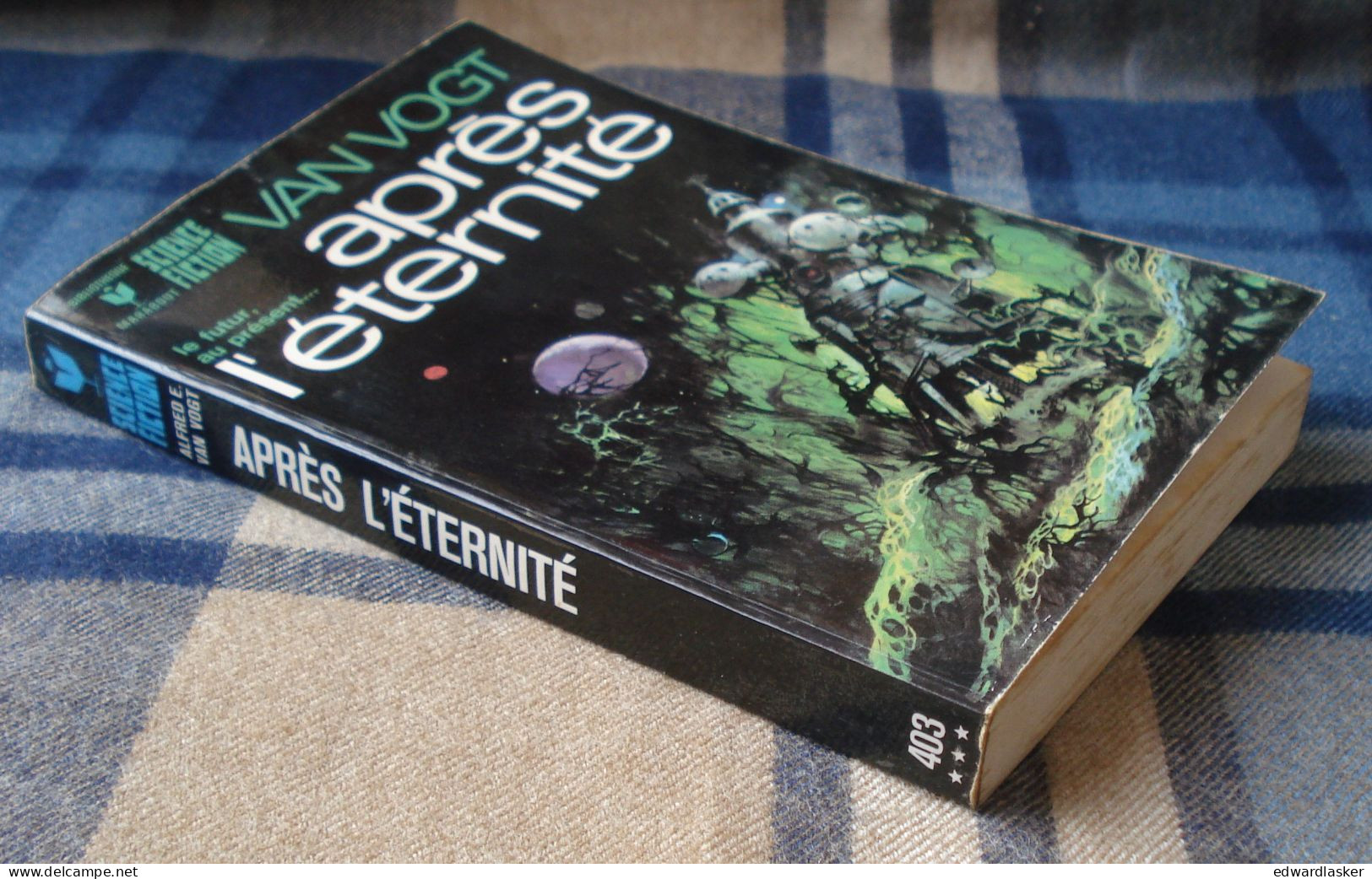 MARABOUT SCIENCE FICTION n°403 : Après l'éternité //A.E. Van Vogt - 1972 - TBE