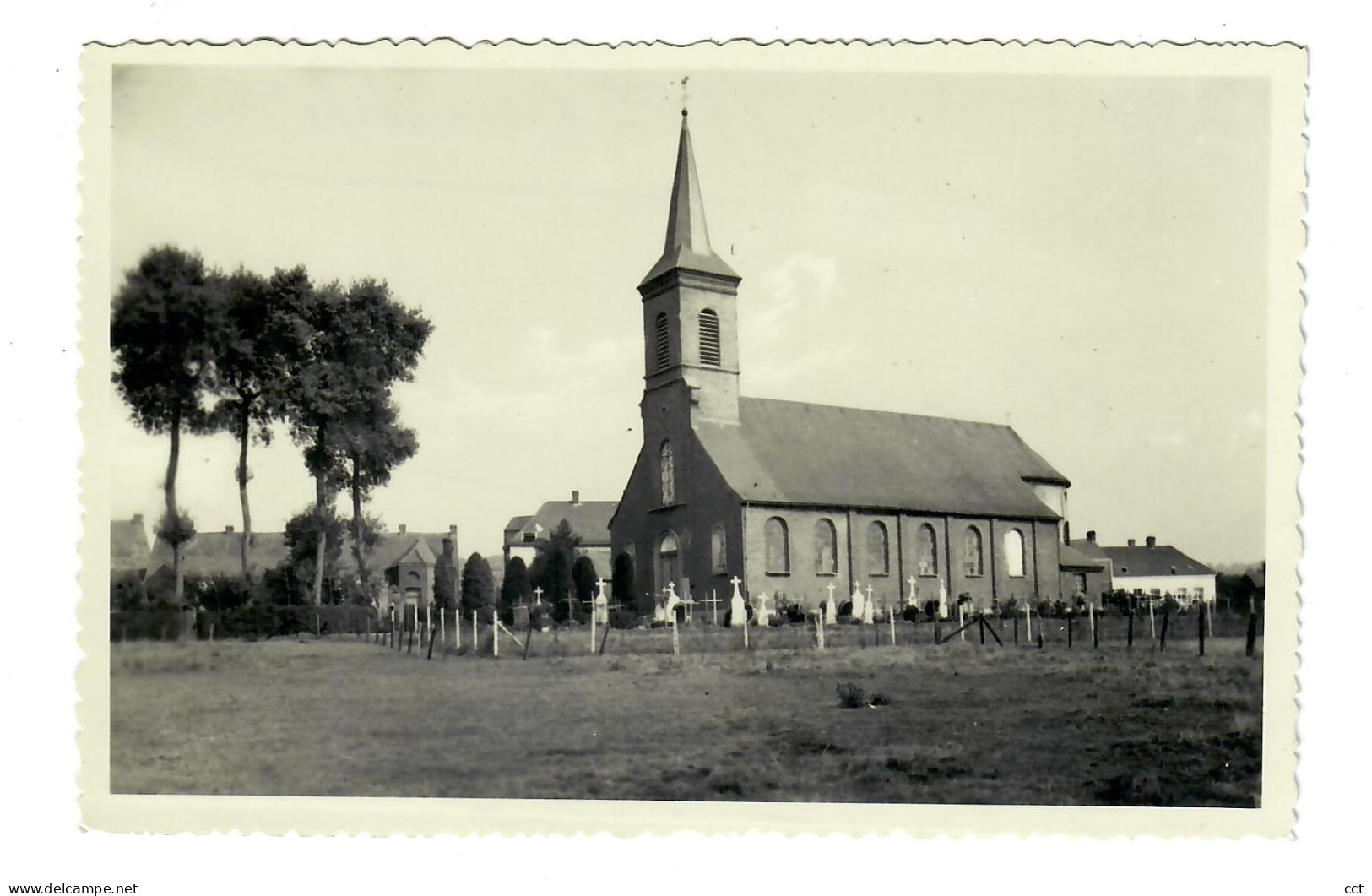 Orroir Mont-de-L'Enclus  CARTE PHOTO De L'église - Mont-de-l'Enclus