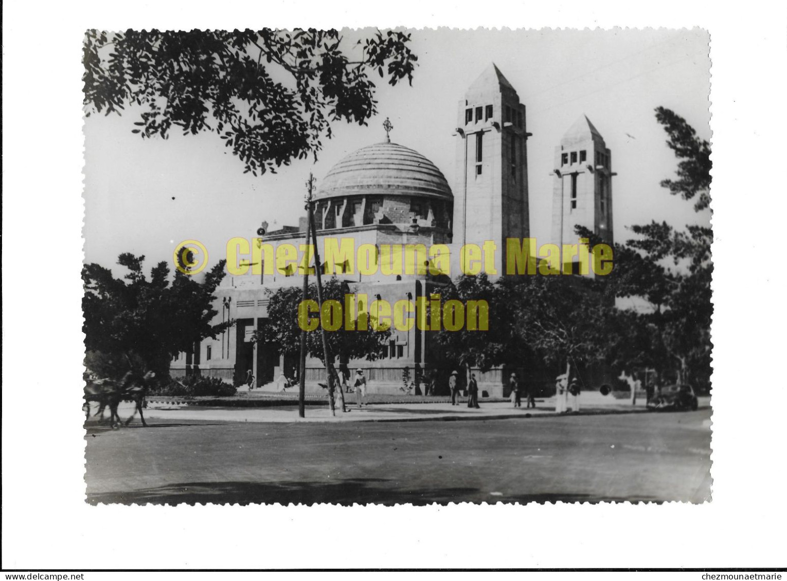 SENEGAL DAKAR LA CATHEDRALE PHOTO 24X18 CM - Africa