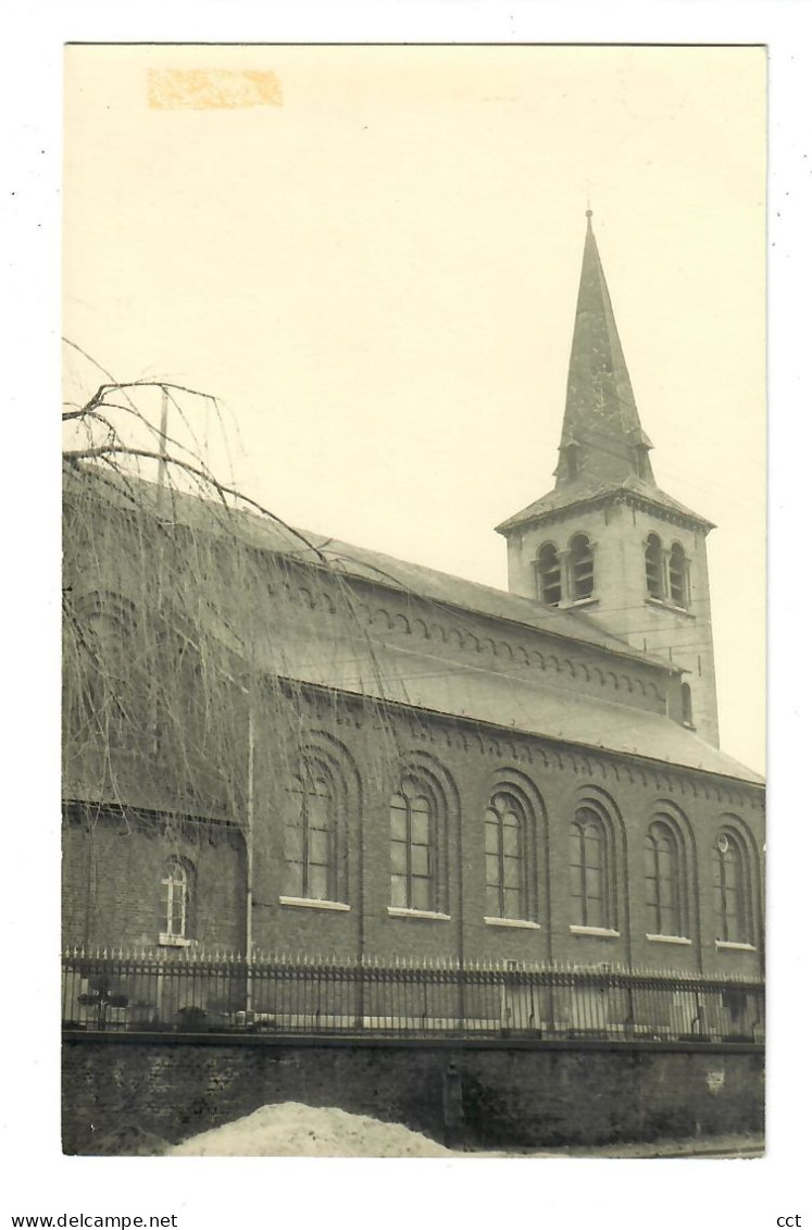 Membruggen  Riemst   FOTOKAART Van De Kerk Van De Wijk Membruggen - Riemst